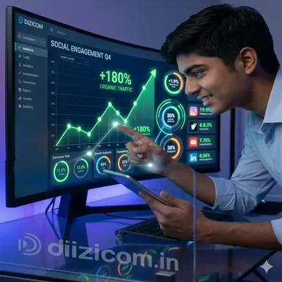 Dizicom.in Technical Team Building Responsive and Scalable Web Funnels for Lead Conversion in India